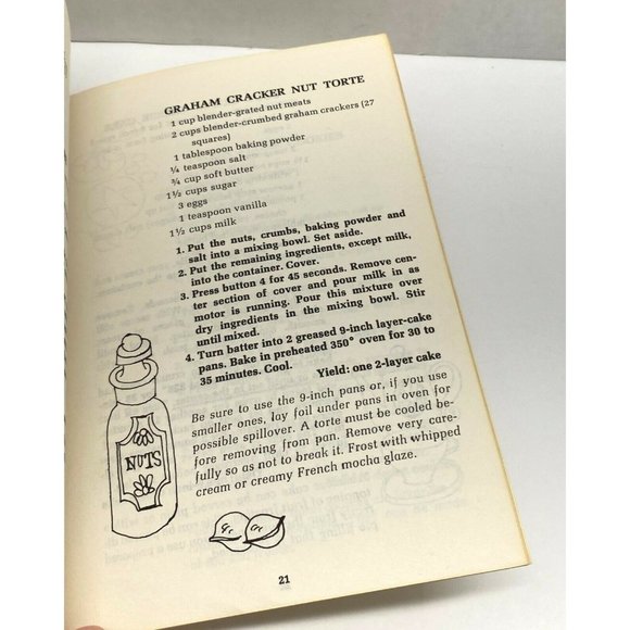 Your Blender Cookbook Pleasure of Blending Vintage Waring 7 Speed Blender Recipe - Picture 6 of 7